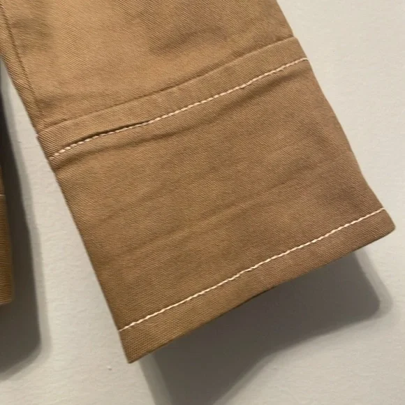 BEBE JACKET CAMEL SIZE 8 - Picture 5 of 10